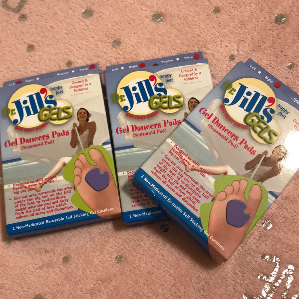 Gel dancers pads
